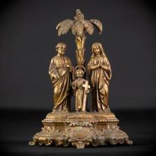 Holy Family Antique Statue | St Joseph Virgin Mary Jesus Figure | Zamak | 8.3