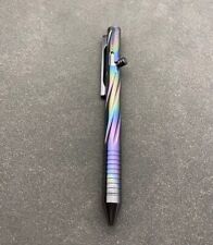 New Zirconium Alloy Gel Pen Writing Signature Pen Portable EDC Stationery Gift picture