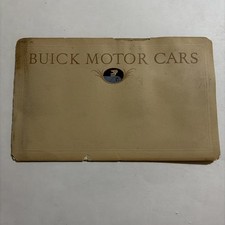 1928 Buick Motor Cars Illustrated Sales Catalog Brochure Vtg Automobilia *Poor* picture