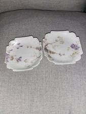 Set of two vintage French porcelain trinket dishes from Limoges picture