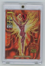 2024 Marvel Masterpieces '92 Platinum #67 Lava Orange Phoenix /25 picture