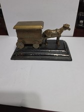 2004 Badcock 100 Years Of Customer Satisfaction Bronze Horse & Buggy Read picture