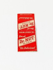 Rare Vintage Matchbook Cover Dr Nut The Perfect Mixer Drink It's Delicious picture