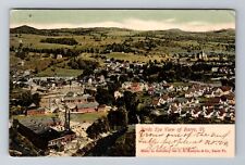 Barre VT-Vermont, Aerial Of Town Area, Antique, Vintage c1905 Souvenir Postcard picture