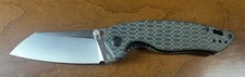 Kizer Towser K 154CM Blue Richlite Scales (Mostly Safe Queen) EDC Pocket Knife picture