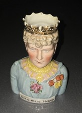 Staffordshire 1911 HM Queen Mary  Character Creamer Porcelain Creamer Pitcher picture
