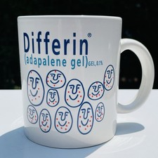Differin Adapalene Gel Pharmaceutical Promotion  Mug Acne Dermatology Medicine picture