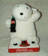 1997 Vintage Coca Cola 9 Inch Plush Polar Bear New With Tags picture