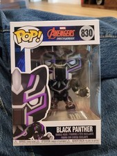 FUNKO #830 BLACK PANTHER BOBBLE-HEAD #830  LOWER 48 STATES  picture