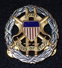 Vintage United States Defense Dept Joint Chiefs of Staff Badge Full Size LIGI picture