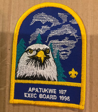Apatukwe Lodge 107 x1 Exec Board 1998 Super Tough OA Patch New Jersey picture