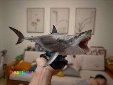 W-dragon Carcharocles megalodon 1/18 Limited Statue PVC Figure Model Shark Toy picture
