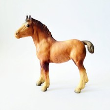 Vintage Breyer Horse Clydesdale Foal Pony Model #84 picture