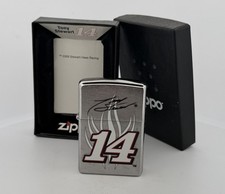 Vintage 2009 Tony Stewart 14 NASCAR Chrome Zippo Lighter NEW picture