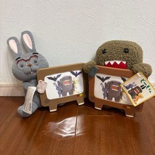 Domo-kun Usajii Plush Photo Frame Rare NHK Character Long Storage picture