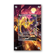 Jolteon V SWSH183 - Exclusive Pokémon Extended Artwork Display Case picture
