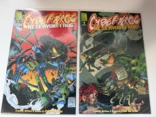 Cyberfrog Reservoir Frog #1 & 2  Rare Ethan Van Sciver Variant Covers 1996 picture