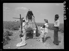Photo:Kaufman County Texas 1936 Cotton Pickers Farm Workers Children picture