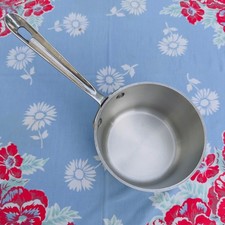 All-Clad Vtg MC2 Stainless Steel Saucepan 2 Qt Brushed Aluminum Master Chef Pot picture