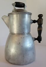 Vintage Wear Ever Aluminum Coffee Pot Pat June 10, 1902. Made in USA  picture