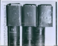 1962 Tnt Grenades Found By Fbi Cuban Would Be Saboteurs Crime Wirephoto 7x9 picture