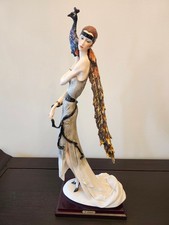 Giuseppe Armani  Lady with Peacock 385c Limited Edition picture