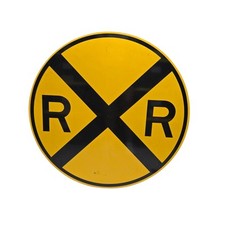 RR Railroad Xing Crossing 30