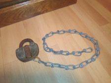 Antique Adlake Railroad Switch Lock  Illinois Central / ICRR I.C.R.R. no Key picture