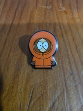 Vintage 1998 South Park Kenny Pin Badge Official Comedy Central Enamel Retro picture