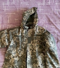 Original Ukrainian Winter Jacket MM14 Camo Military Coat,  Size 2XL picture