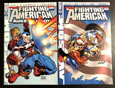 Fighting American #1 2 AWESOME COMICS Rob Liefeld Stephen Platt Art picture