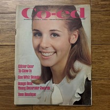 Vintage Co-ed Magazine | November 1967 Scholastic 1960s Teen Fashion Beauty Ads picture