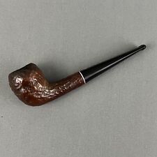 Vintage Medico Smoking Tobacco Pipe Carved Rusticated Imported Briar Apple Shape picture