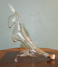 Vintage Bols Rabbit Hand-Blown Figural Bottle picture