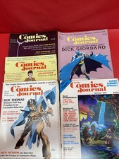 The Comics Journal Lot of 5 #59 60 61 62 Summer 1979 Batman Conan Marvel DC (25) picture