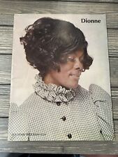 Vintage Dionne Warwick Photo Book Program picture