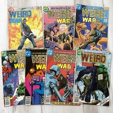 VTG 77-79 Bronze Age Lot 7 Weird War DC Comic Books 55 59 61 63 66 69 72 Readers picture