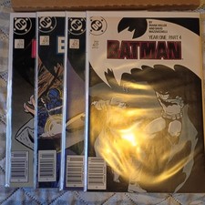 Batman 404-407 Full Frank Miller Run,All Newstand Editon,Hi Grade Copy,Lot Pics picture