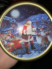 Jacobsen's of Denmark Christmas Holiday Butter Cookie Tin 