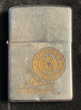 VINTAGE 1970 VIETNAM WAR ERA ISSUED USS ANTELOPE PG-85 ZIPPO LIGHTER picture
