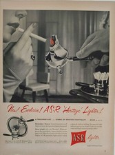 1949 ASR lighter print ad. Post World War II. picture