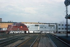 CRI&P EMD E6A No. 630 4 x 6 Photo Englewood Union Station, Chicago, APR 21, 1965 picture