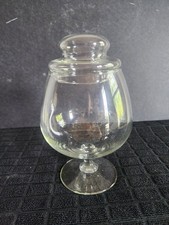 Crystal Glass Candy Dish with Lid Pedestal Crystal Creations by Libbey Glass  7