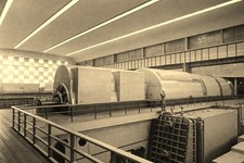 1920s Turbine Industrial Power Plant New Jersey Vintage Poster Photo 24x36 picture