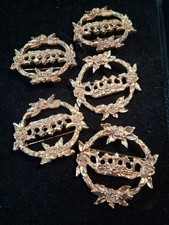 Lot of 5 Krewe of Mystery 2006 Ladies Pins (no boxes) - Mardi Gras picture