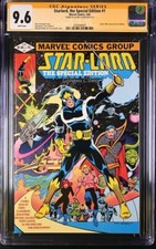 Star-Lord, the Special Edition #1 (1982) CGC 9.6 WP Signed by Glynis Oliver picture