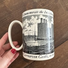 Wedgewood Commemorate Investiture Of H.R.H. CHARLES Prince of Wales Coffee Mug picture