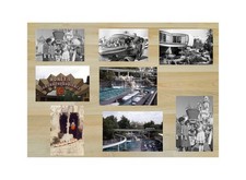 Disneyland Vintage Tomorrowland Attractions 7pc Photo Print Lot 4x6 Lustre picture
