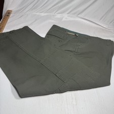 Vintage 1960s US Mil. Cotton Ripstop Cargo Trousers Sz XL - #2 picture