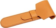 MERKUR 5001 Brown Leather Razor Case, Vegetable-Tanned Cowhide, Precision Fit picture